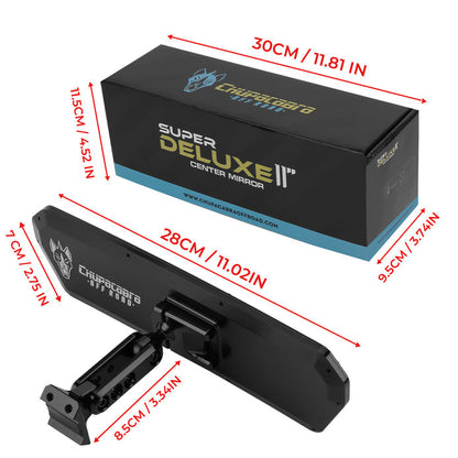 Can Am Maverick X3 Deluxe 11" UTV Center Rearview Mirror