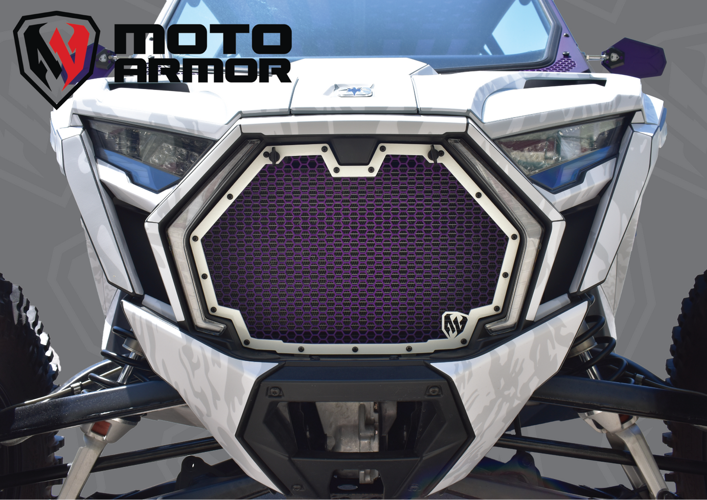Moto Armor Radiator Grill for 2025+ RZR PRO XP, R, S