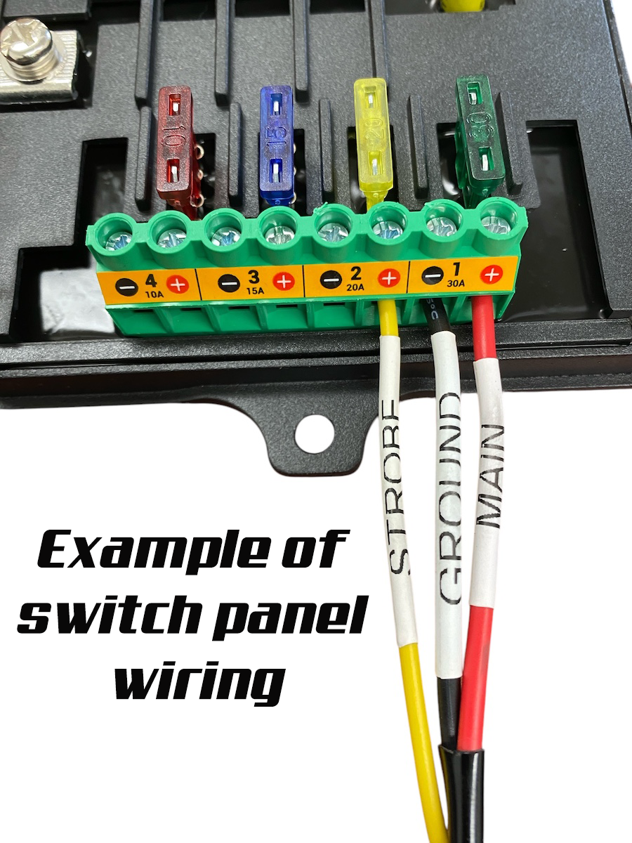 Chase LED Light Bar Switch Adapater Harness GGLighting