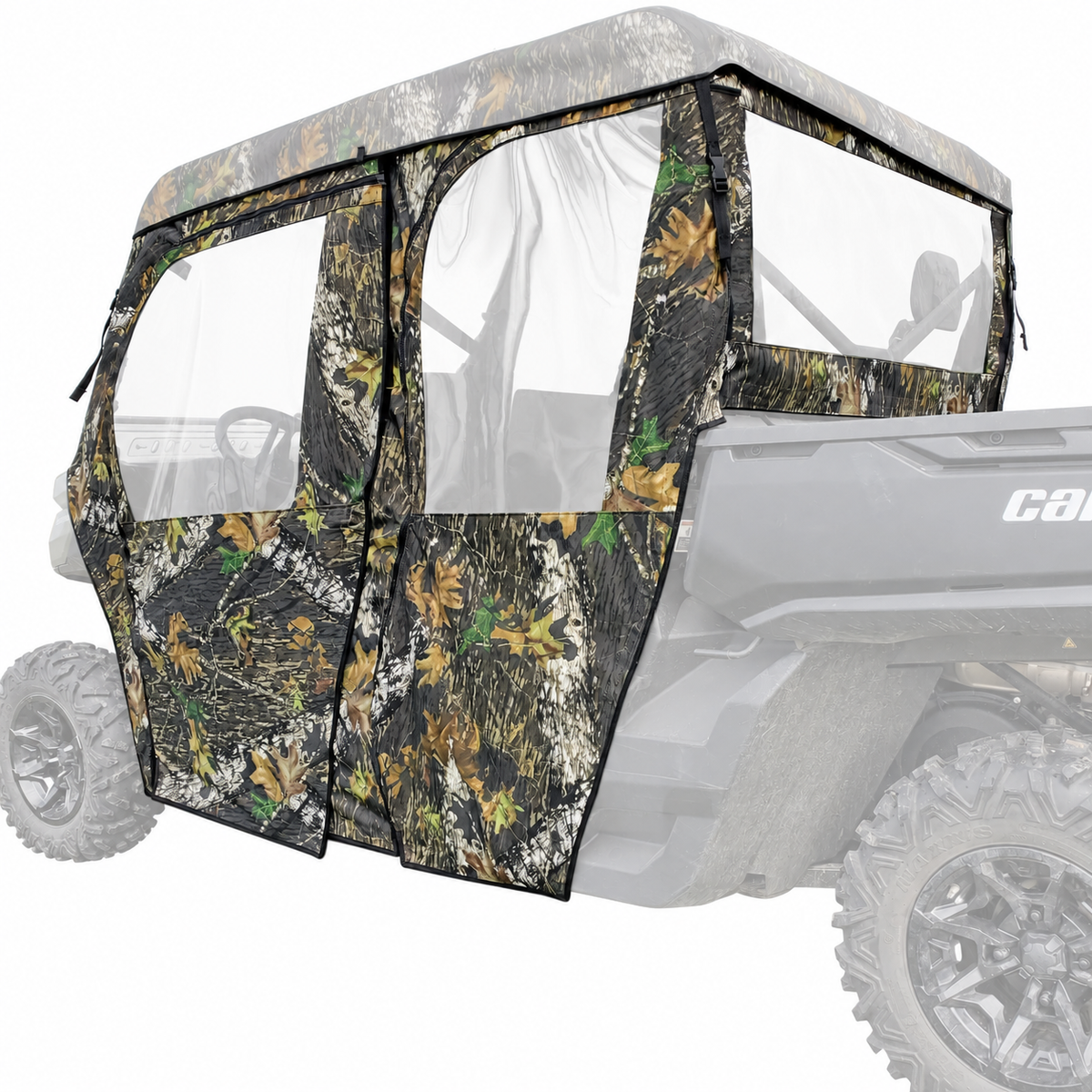 Can-Am Defender MAX Full Doors & Rear Windshield Enclosure | 3 Star UTV
