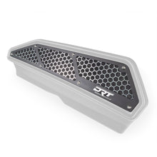 Kawasaki Teryx KRX Air Intake Vent Cover Set (Black/Raw) by DRT Motorsports, product view 1