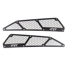 Kawasaki Teryx KRX Air Intake Vent Cover Set (Black/Raw) by DRT Motorsports, product view 2