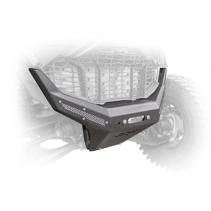 Polaris RZR Pro R / Turbo R (2020-2024) Front Winch Bumper by DRT Motorsports, front view 3