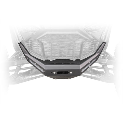 Polaris RZR Pro R / Turbo R (2020-2024) Front Winch Bumper by DRT Motorsports, front view 4