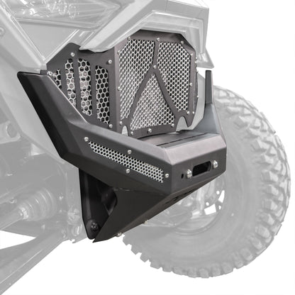 Polaris RZR Pro R / Turbo R (2020-2024) Front Winch Bumper by DRT Motorsports, front view 5