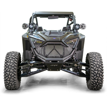 Polaris RZR Pro R / Turbo R (2020-2024) Front Winch Bumper by DRT Motorsports, front view 8