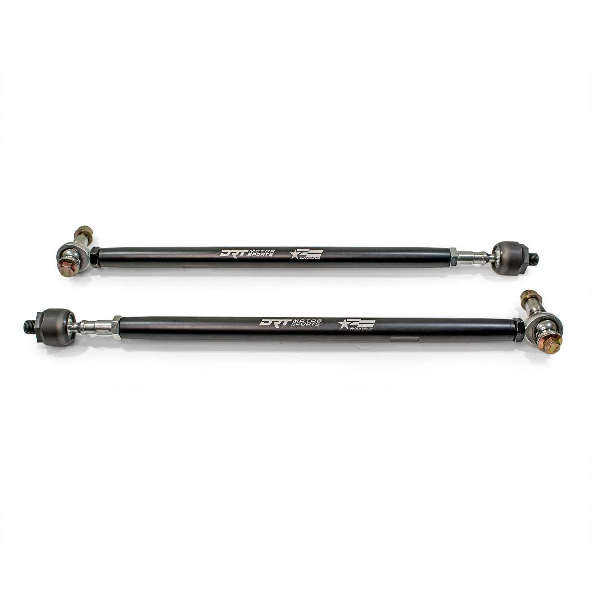 Polaris RZR Turbo S M16 Rack HD Billet Aluminum Tie Rod Kit by DRT Motorsports, product view 2