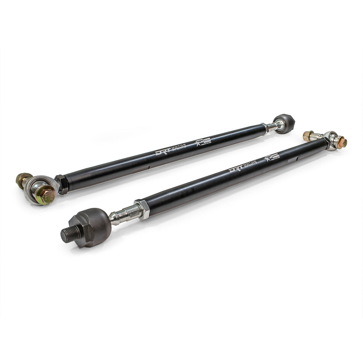 Polaris RZR Turbo S M16 Rack HD Billet Aluminum Tie Rod Kit by DRT Motorsports, product view 3