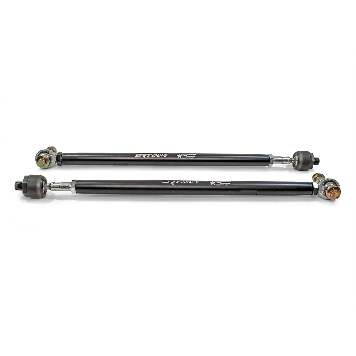 Polaris RZR Turbo S M16 Rack HD Billet Aluminum Tie Rod Kit by DRT Motorsports, product view 6
