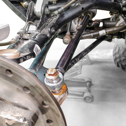 Polaris RZR Turbo S M16 Rack HD Billet Aluminum Tie Rod Kit by DRT Motorsports, product view 8
