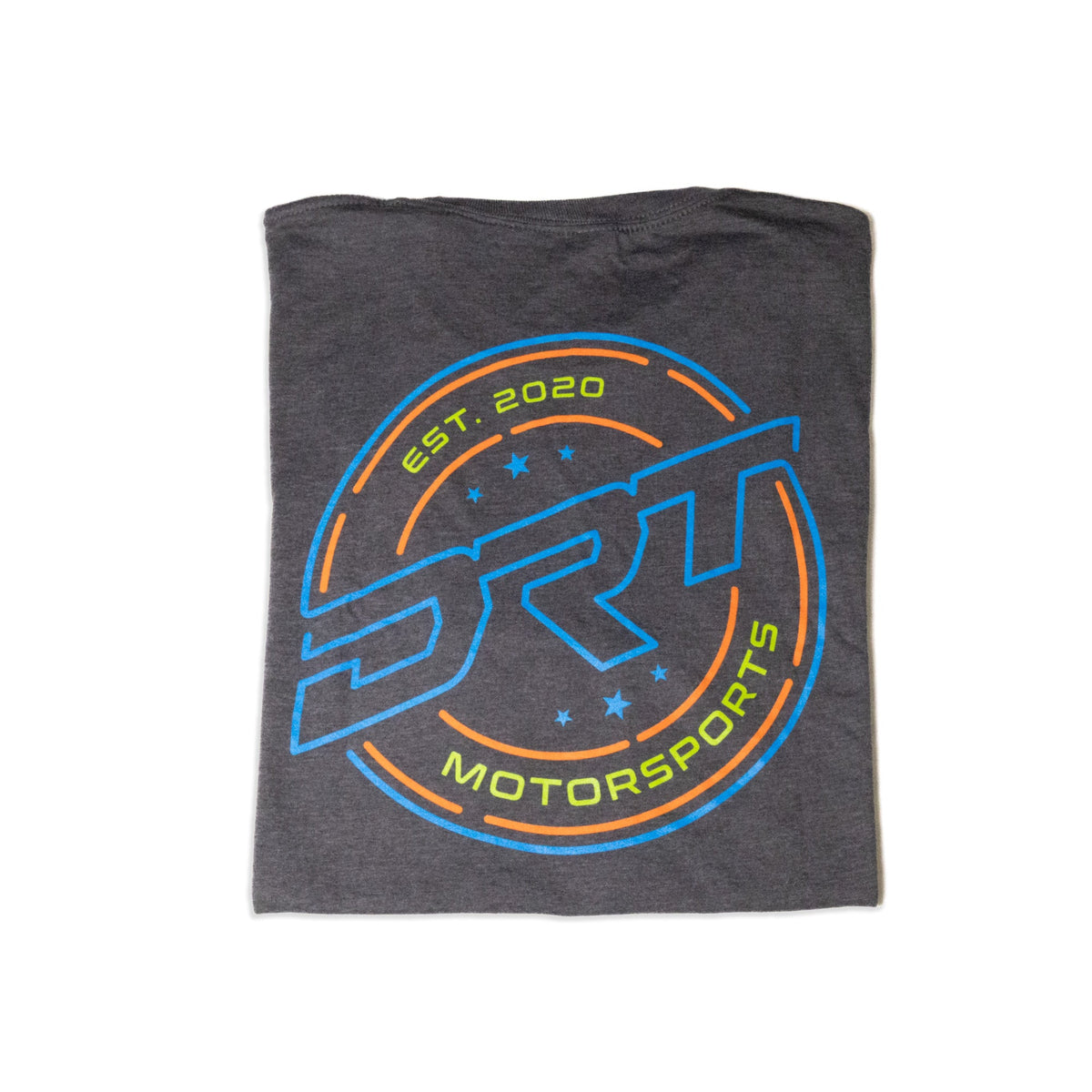 Retro Style T-Shirt (Heather Grey) by DRT Motorsports, product view 3