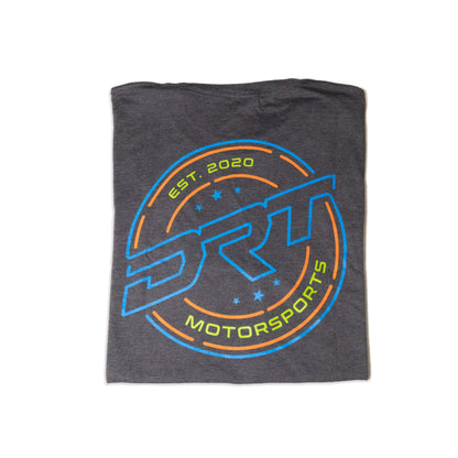 Retro Style T-Shirt (Heather Grey) by DRT Motorsports, product view 3