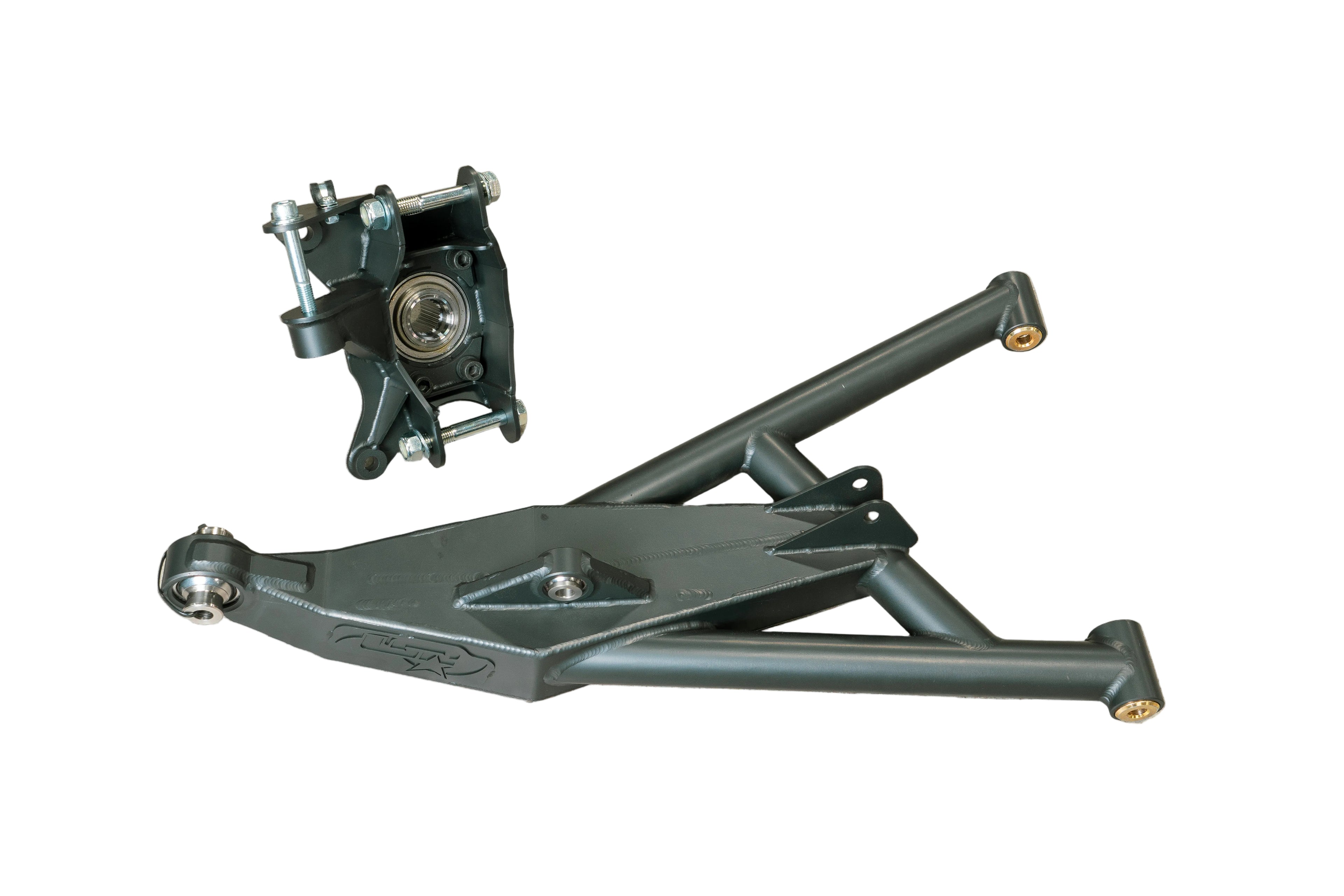 Polaris RZR Pro R / Turbo R Lower A-Arm And Knuckle Kit UTV - Front View | Lone Star Racing