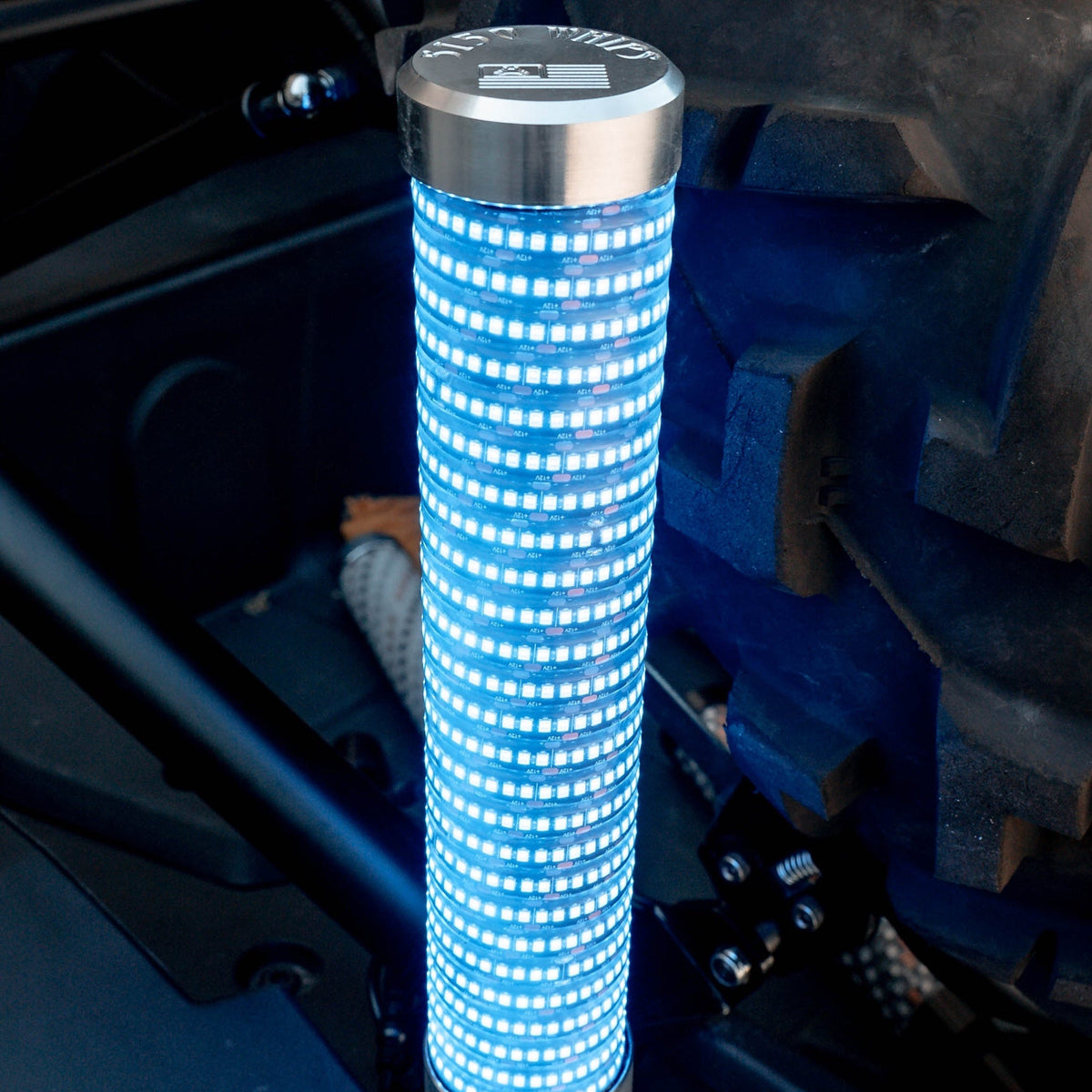 Hyper Color NiteStik LED Fat Whips (Pair) | 5150 Whips