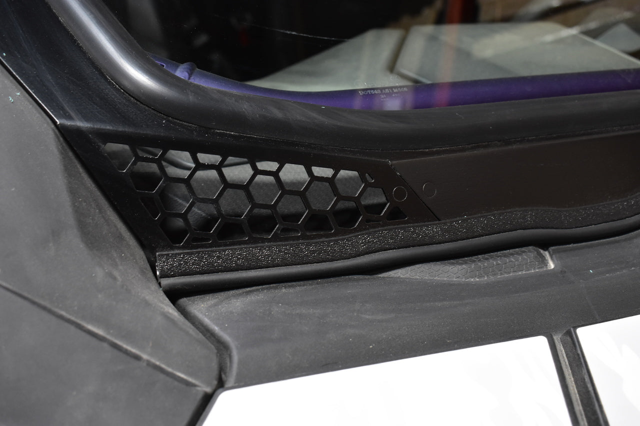 Voodoo Riders 2025+ Pro Xp/Turbo R/Pro R Full Glass Windshield (Updated)