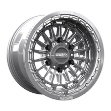 Delta 6R UTV Beadlock Wheel (Gunmetal Contrast Cut) Metal FX Offroad