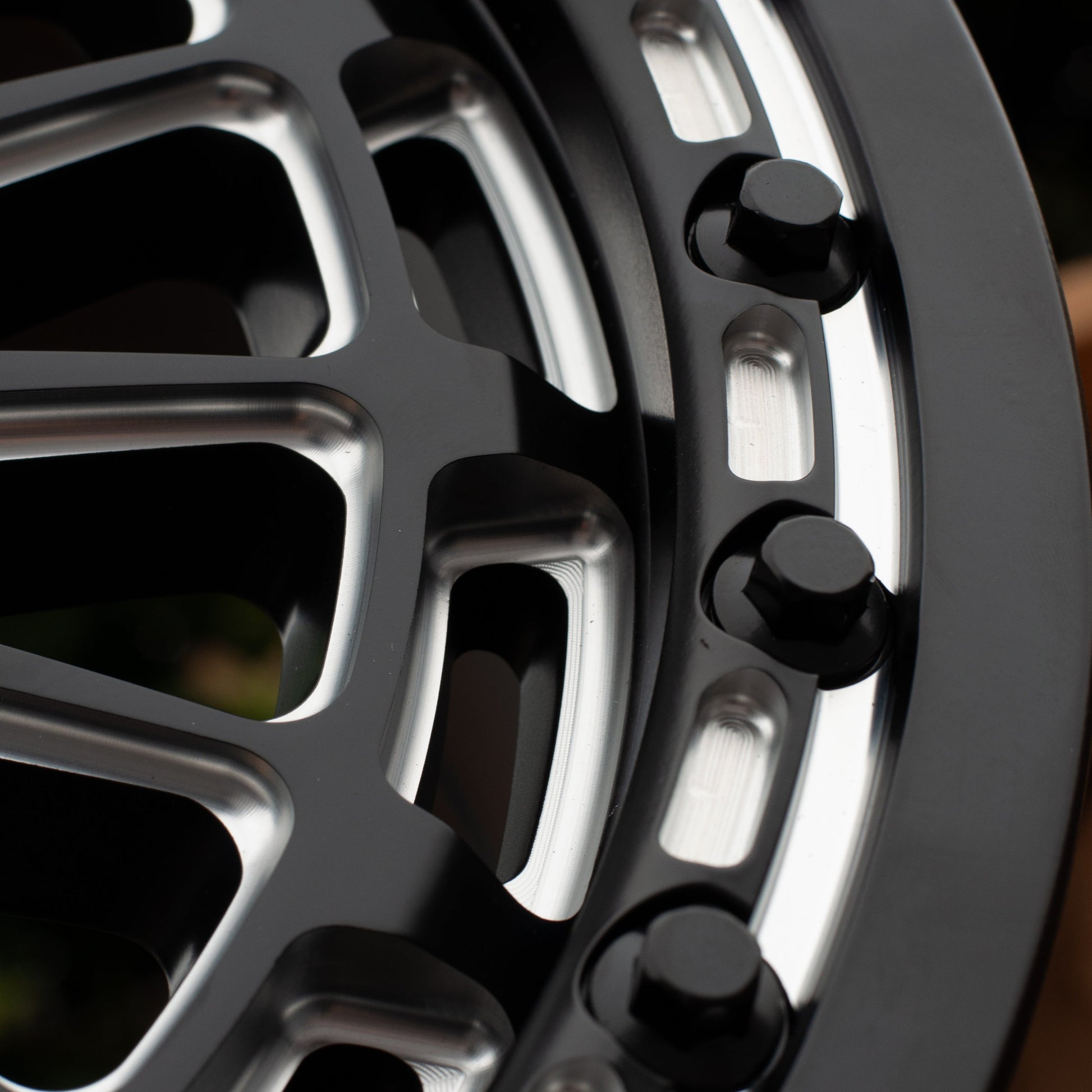 Delta 6R UTV Beadlock Wheel (Satin Black Contrast Cut) Metal FX Offroad