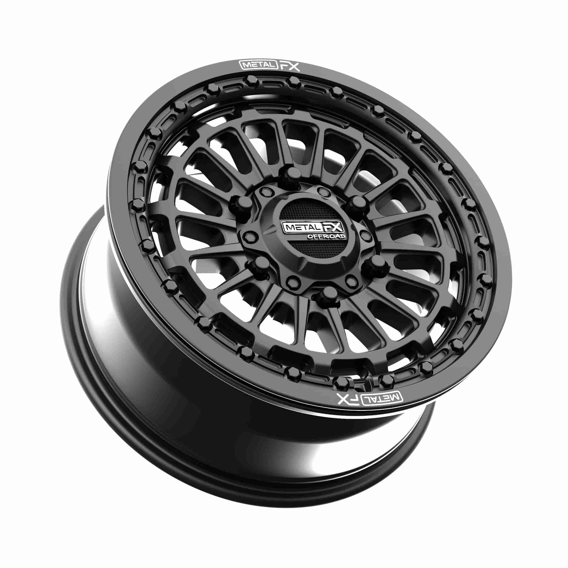 Delta 6R UTV Beadlock Wheel (Satin Black) Metal FX Offroad