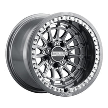 Delta R UTV Beadlock Wheel (Gunmetal Contrast Cut) Metal FX Offroad