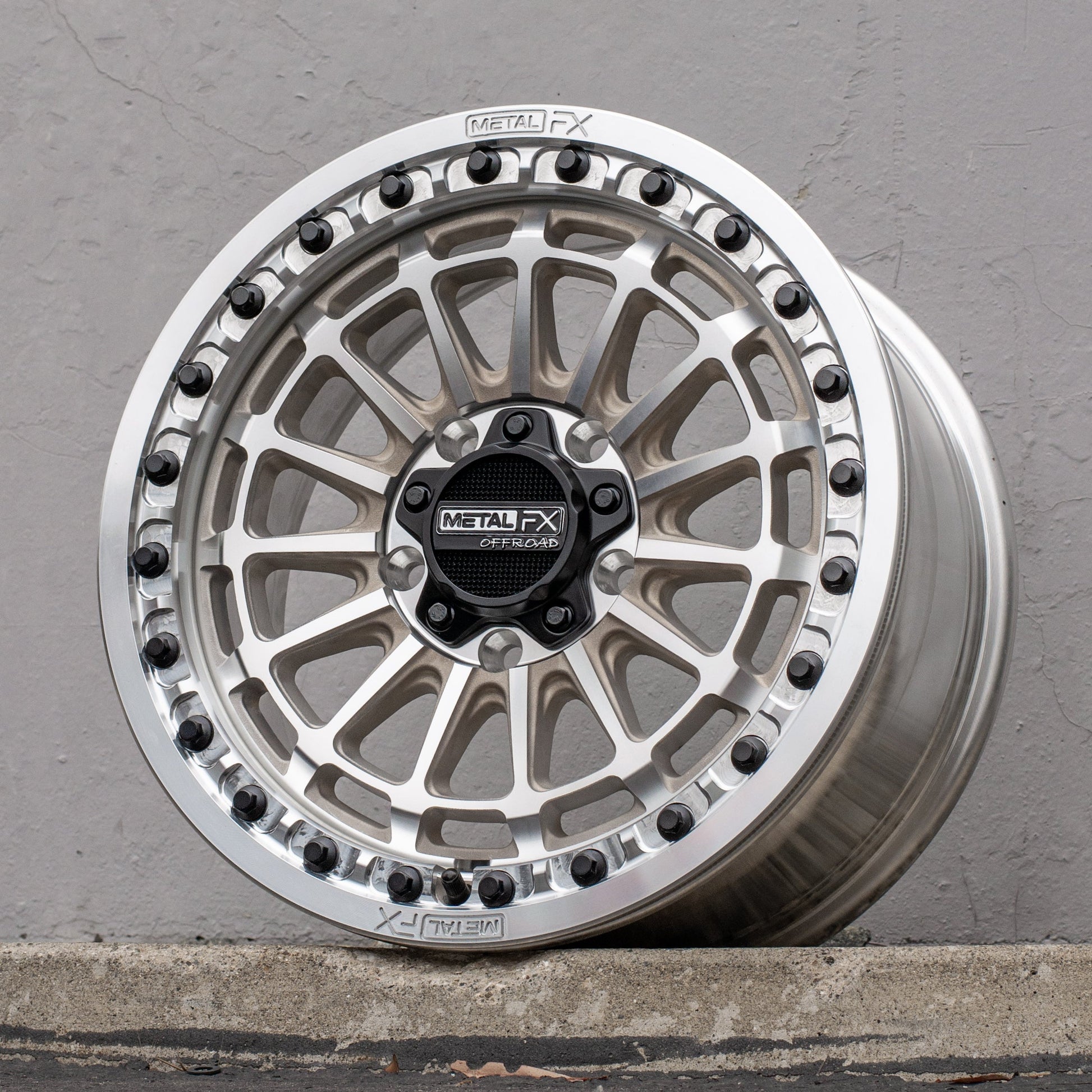 Delta R UTV Beadlock Wheel (Raw) Metal FX Offroad