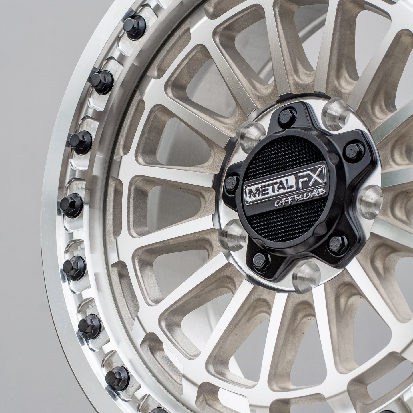 Delta R UTV Beadlock Wheel (Raw) Metal FX Offroad
