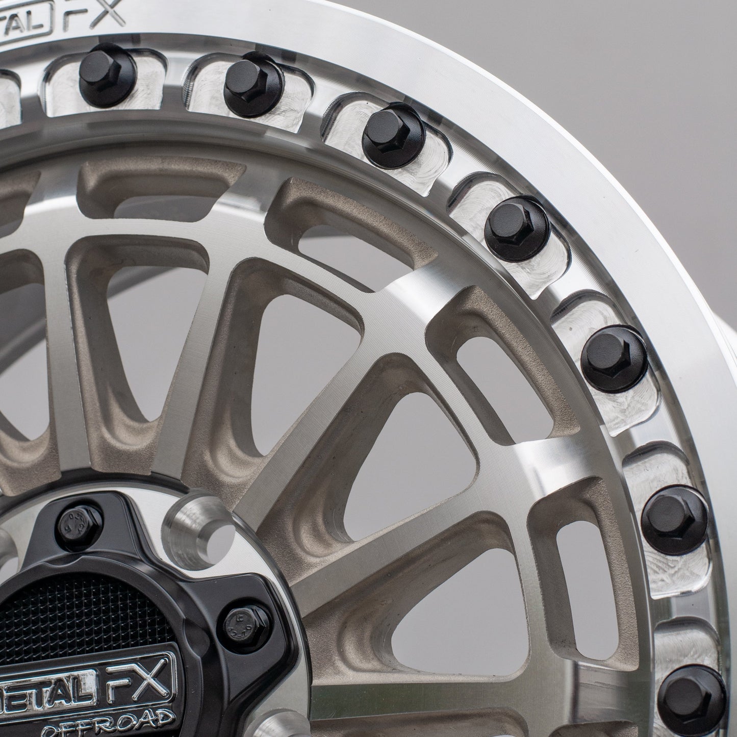 Delta R UTV Beadlock Wheel (Raw) Metal FX Offroad