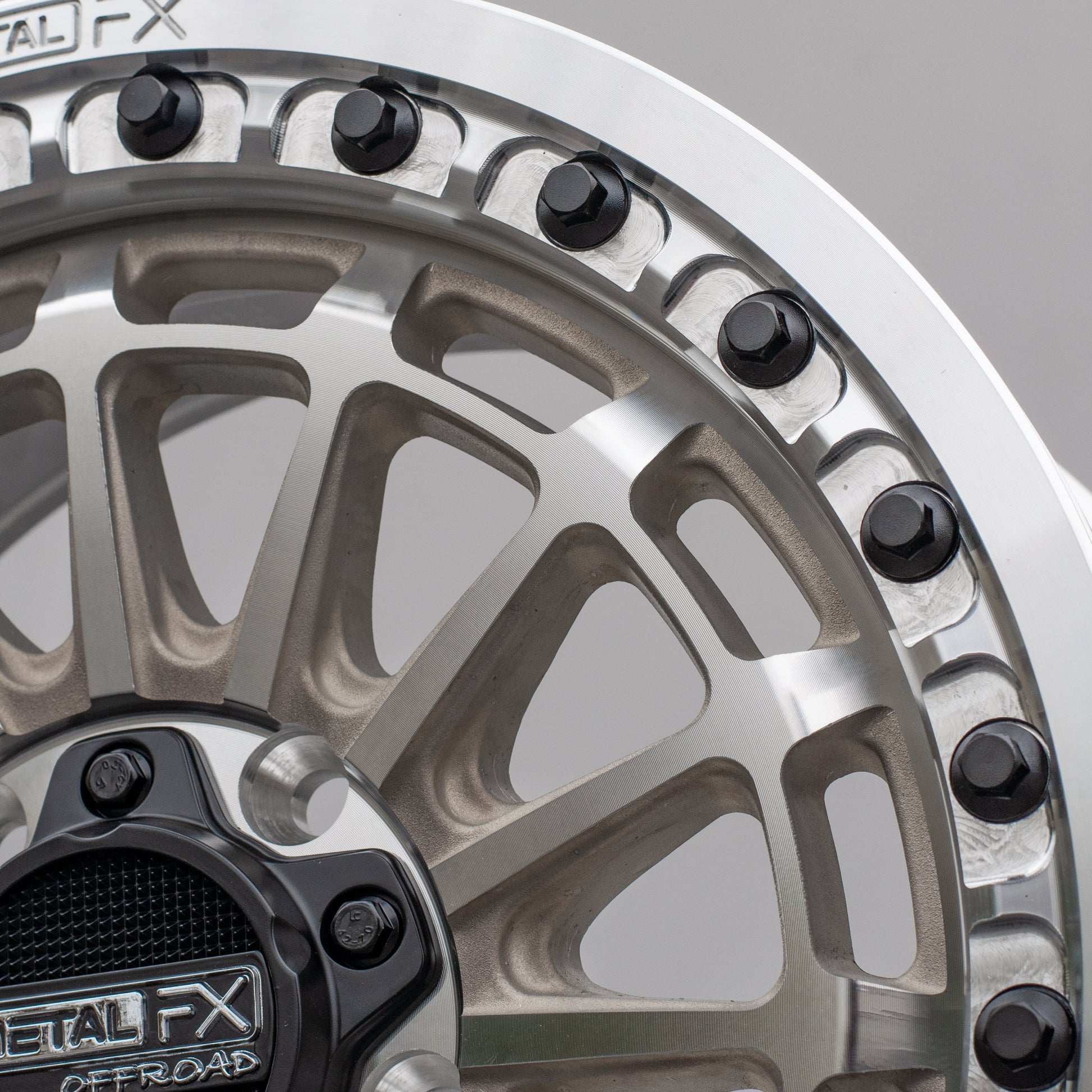 Delta R UTV Beadlock Wheel (Raw) Metal FX Offroad
