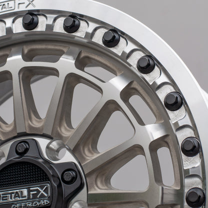 Delta R UTV Beadlock Wheel (Raw) Metal FX Offroad