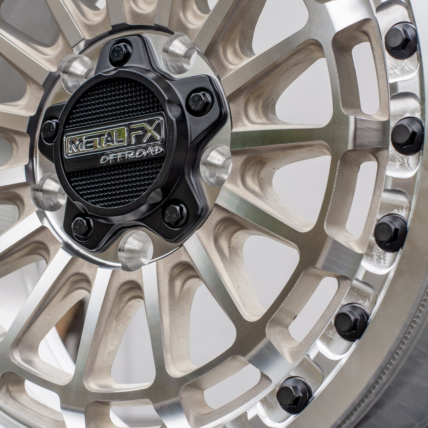 Delta R UTV Beadlock Wheel (Raw) Metal FX Offroad
