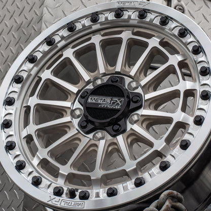 Delta R UTV Beadlock Wheel (Raw) Metal FX Offroad