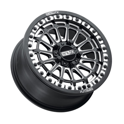 Delta R UTV Beadlock Wheel (Satin Black Contrast Cut) Metal FX Offroad