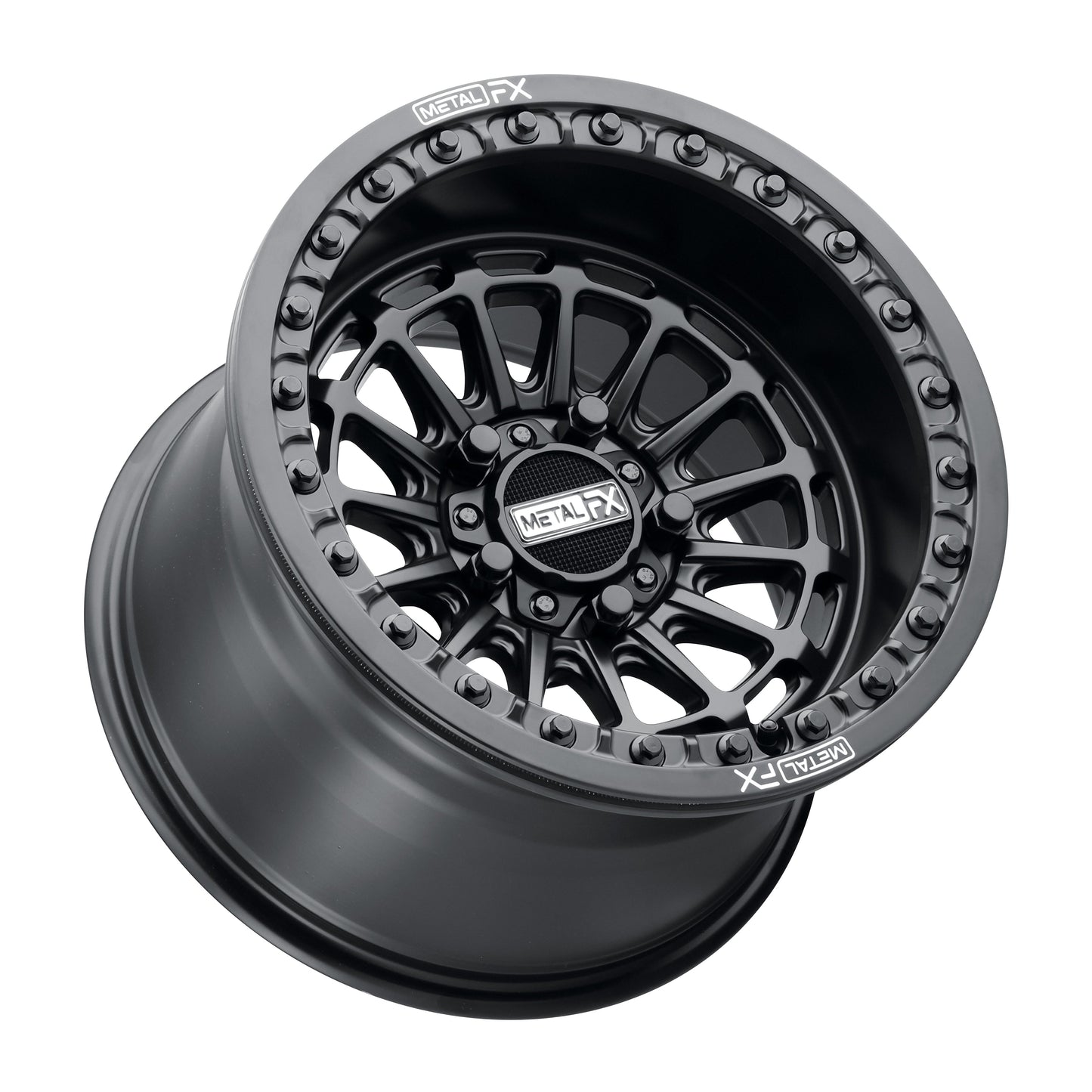 Delta R UTV Beadlock Wheel (Satin Black) Metal FX Offroad