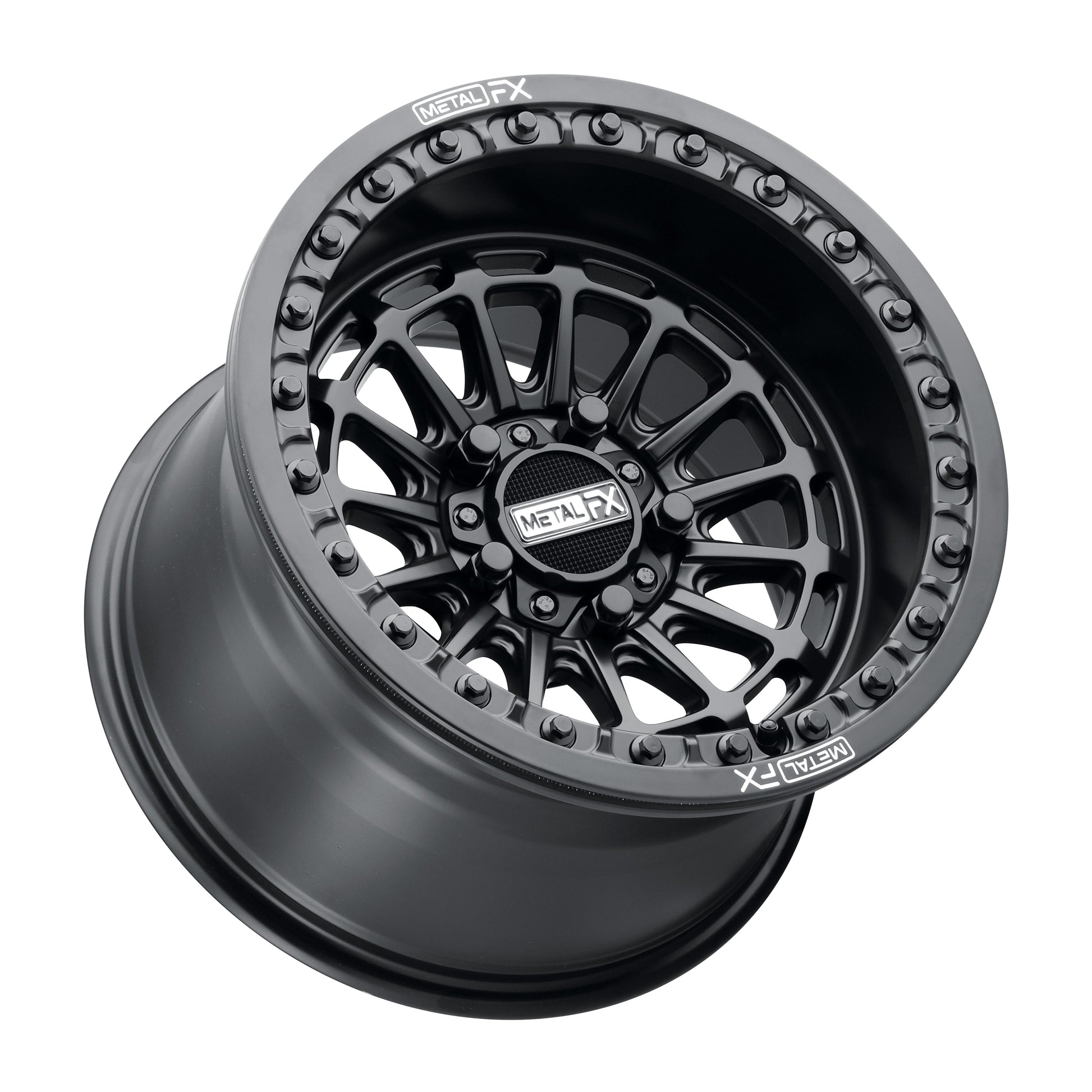 Delta R UTV Beadlock Wheel (Satin Black) Metal FX Offroad