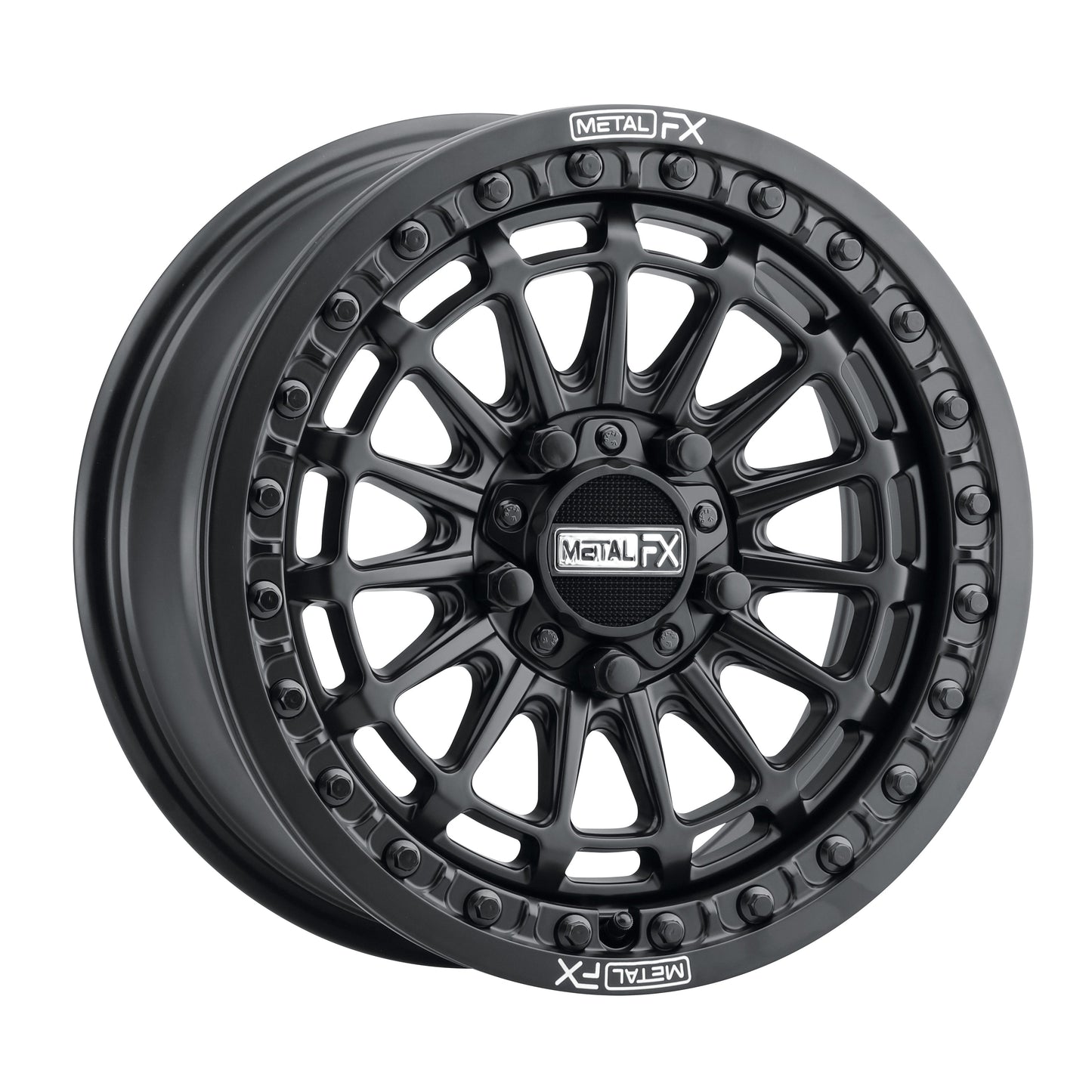 Delta R UTV Beadlock Wheel (Satin Black) Metal FX Offroad