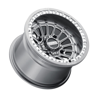 Delta UTV Beadlock Wheel (Gunmetal Contrast Cut) Metal FX Offroad