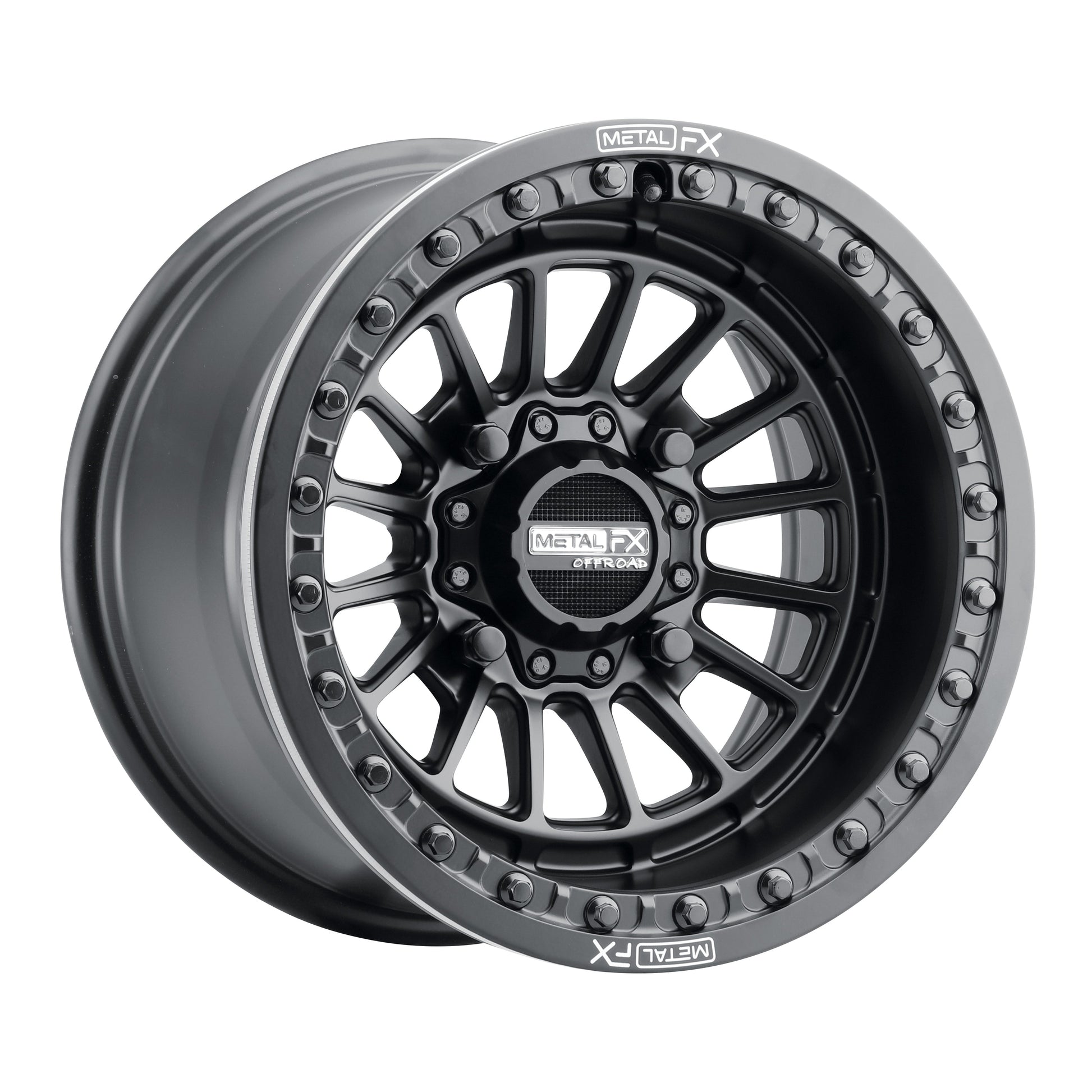 Delta UTV Beadlock Wheel (Satin Black) Metal FX Offroad