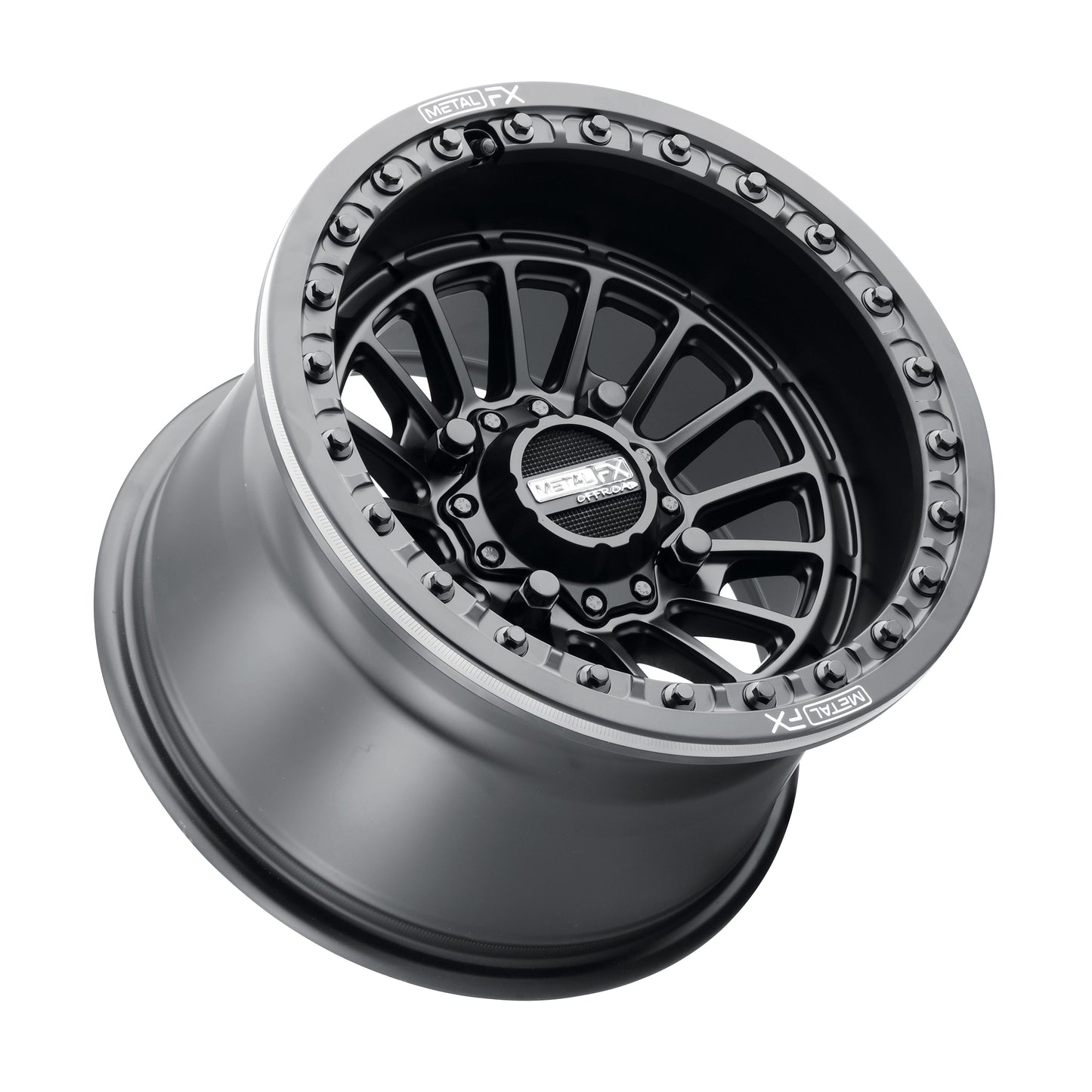 Delta UTV Beadlock Wheel (Satin Black) Metal FX Offroad