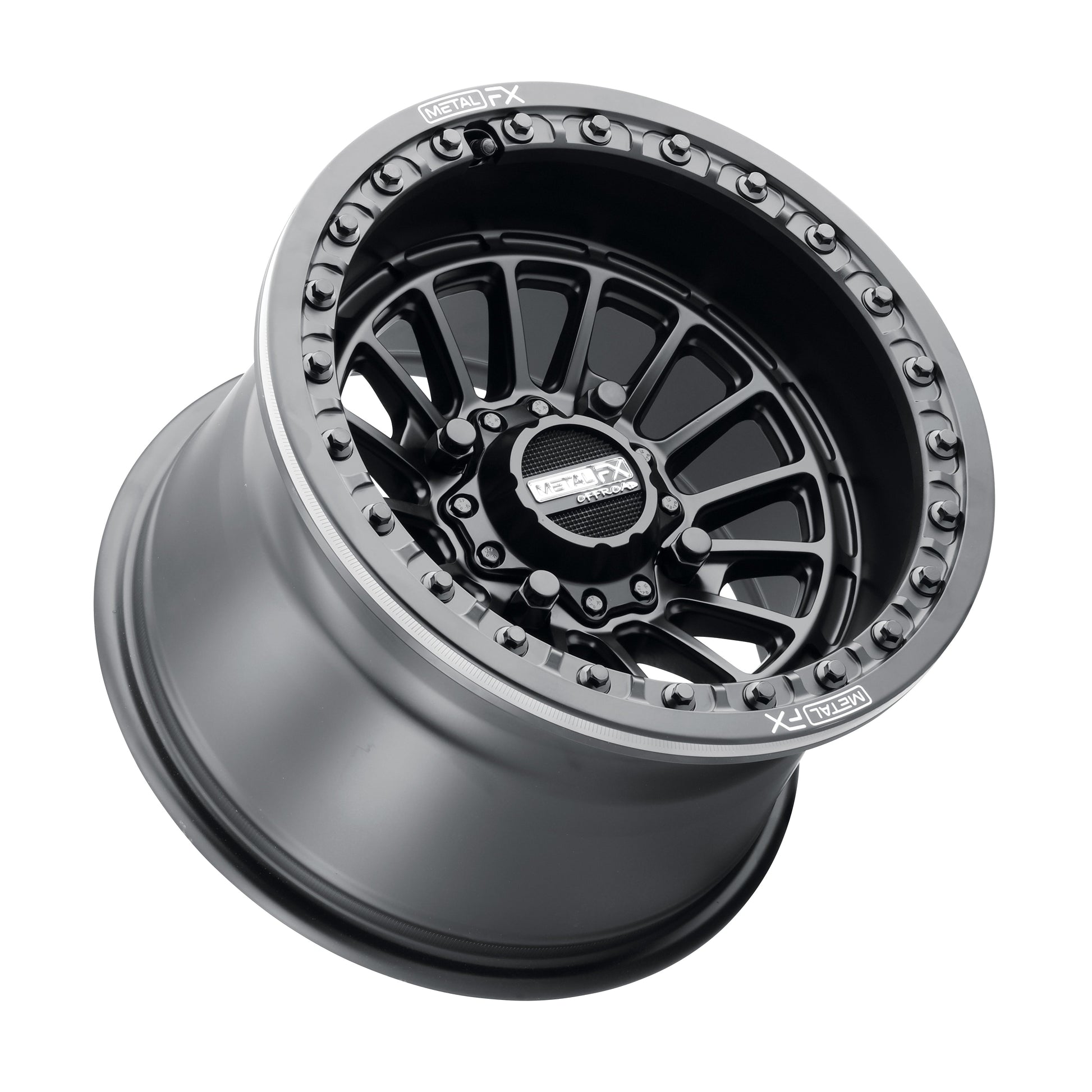 Delta UTV Beadlock Wheel (Satin Black) Metal FX Offroad