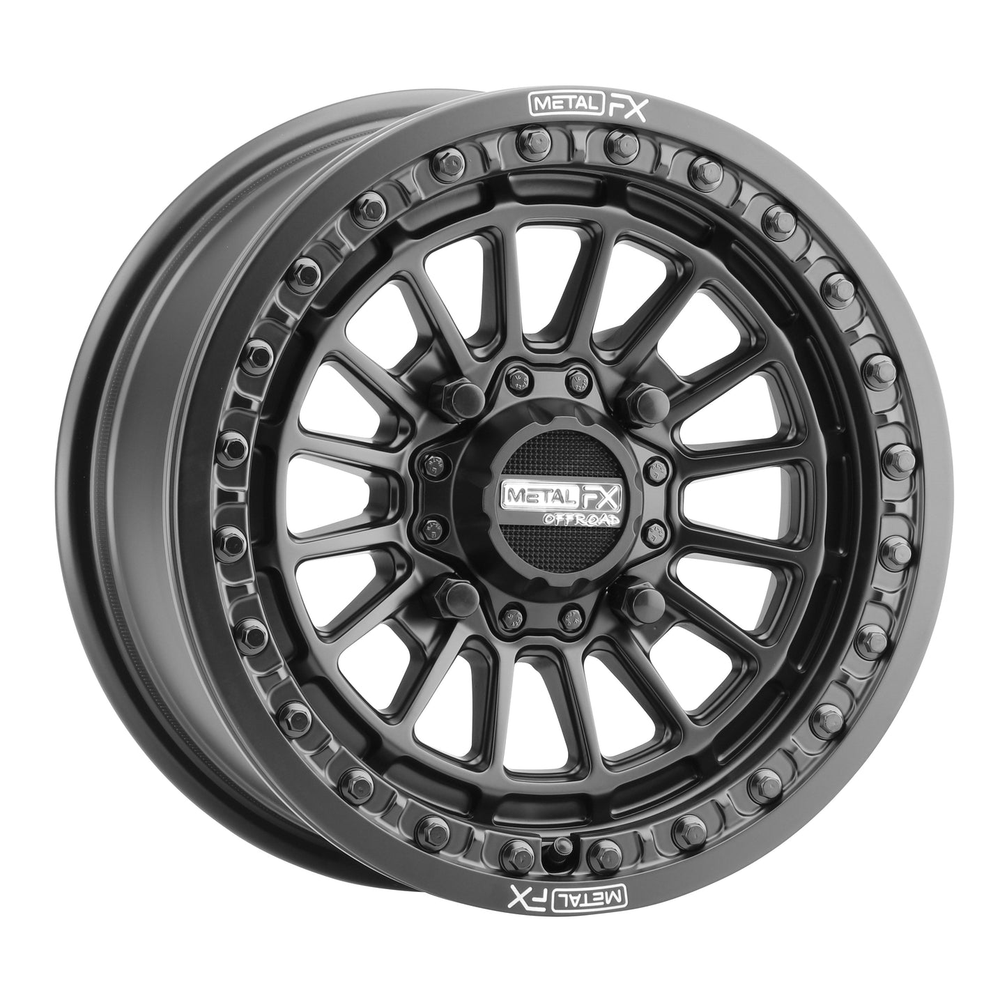 Delta UTV Beadlock Wheel (Satin Black) Metal FX Offroad