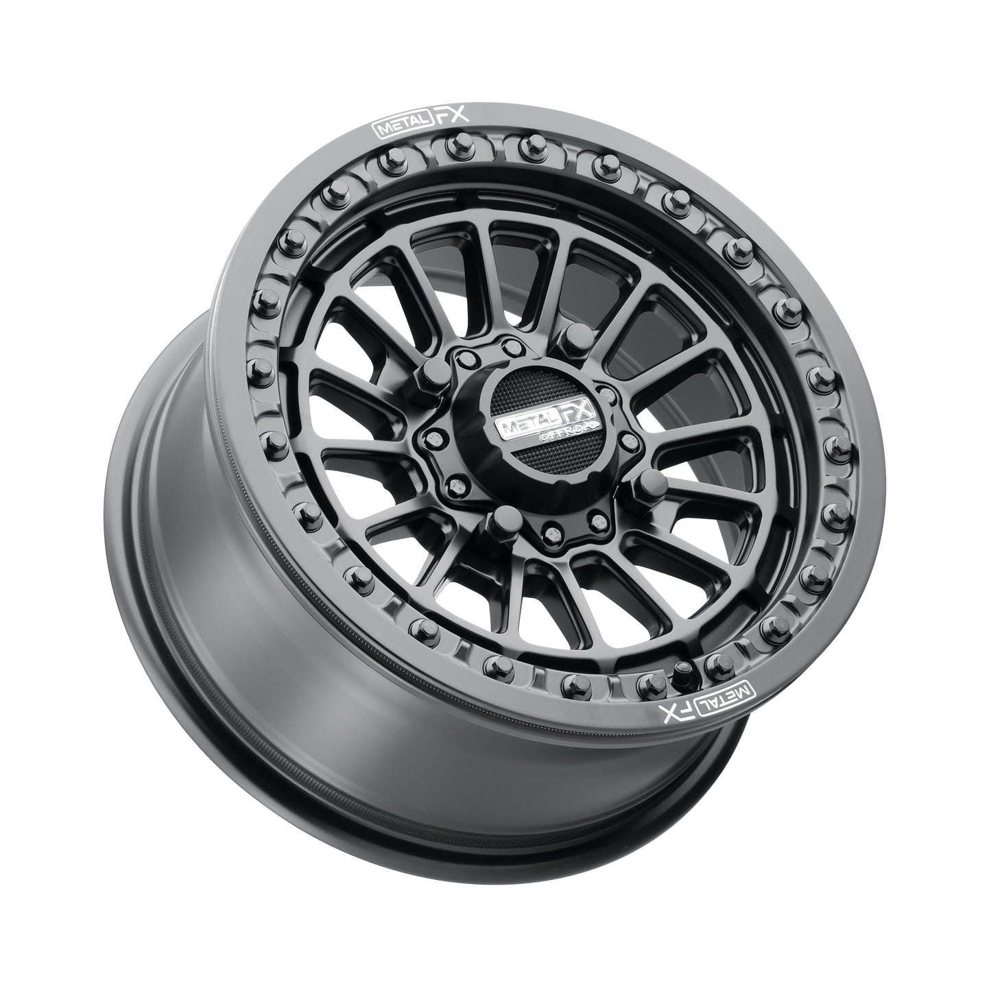 Delta UTV Beadlock Wheel (Satin Black) Metal FX Offroad