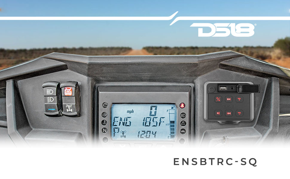 HYDRO ENSBTRC-SQ Digital Media Receiver Off-Road SxS - Detail Shot | DS18