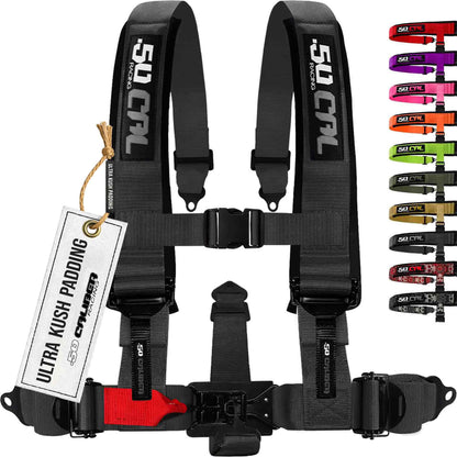 2" & 3" 4pt & 5pt Elite Series Race Latch "EZ" Adjust Harness