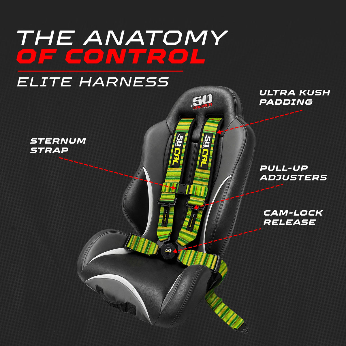 Camlock Racing Seat Harness by 50 Caliber Racing, product view 47