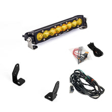 Polaris RZR Pro R Pro S Pro XP S8 10 Inch Light Bar Hood Mount Kit SxS - Installed View | Baja Designs