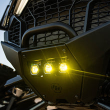 Polaris RZR Pro R Pro S Pro XP Turbo R S1 Light Pod Lower Facia Kit SxS - Installed View | Baja Designs