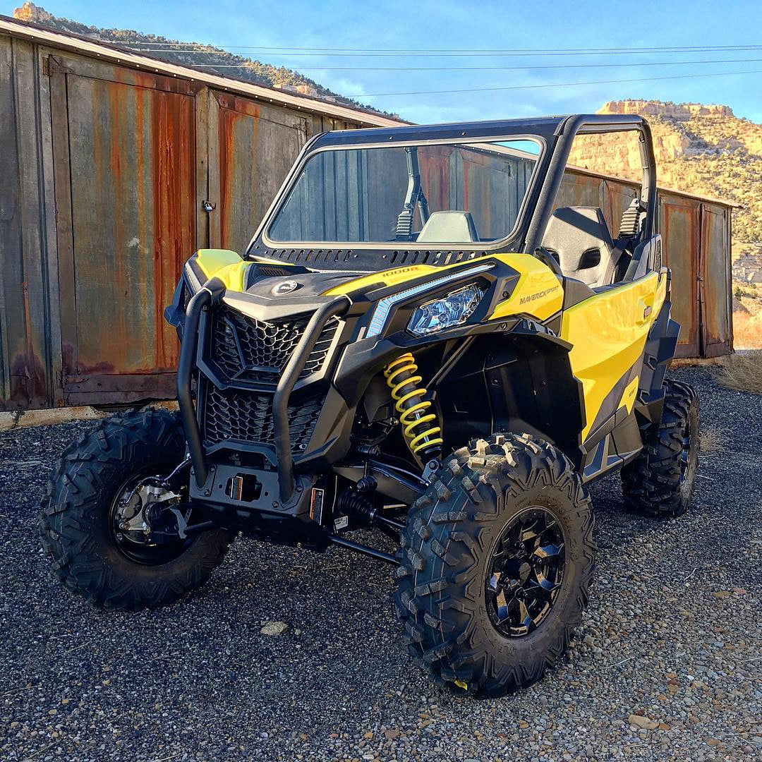 Can-Am Commander / Maverick Vented Glass Windshield