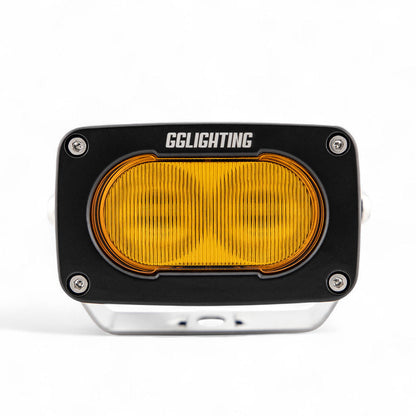 GP10 Flood Offroad LED Light Pod Amber GGLighting
