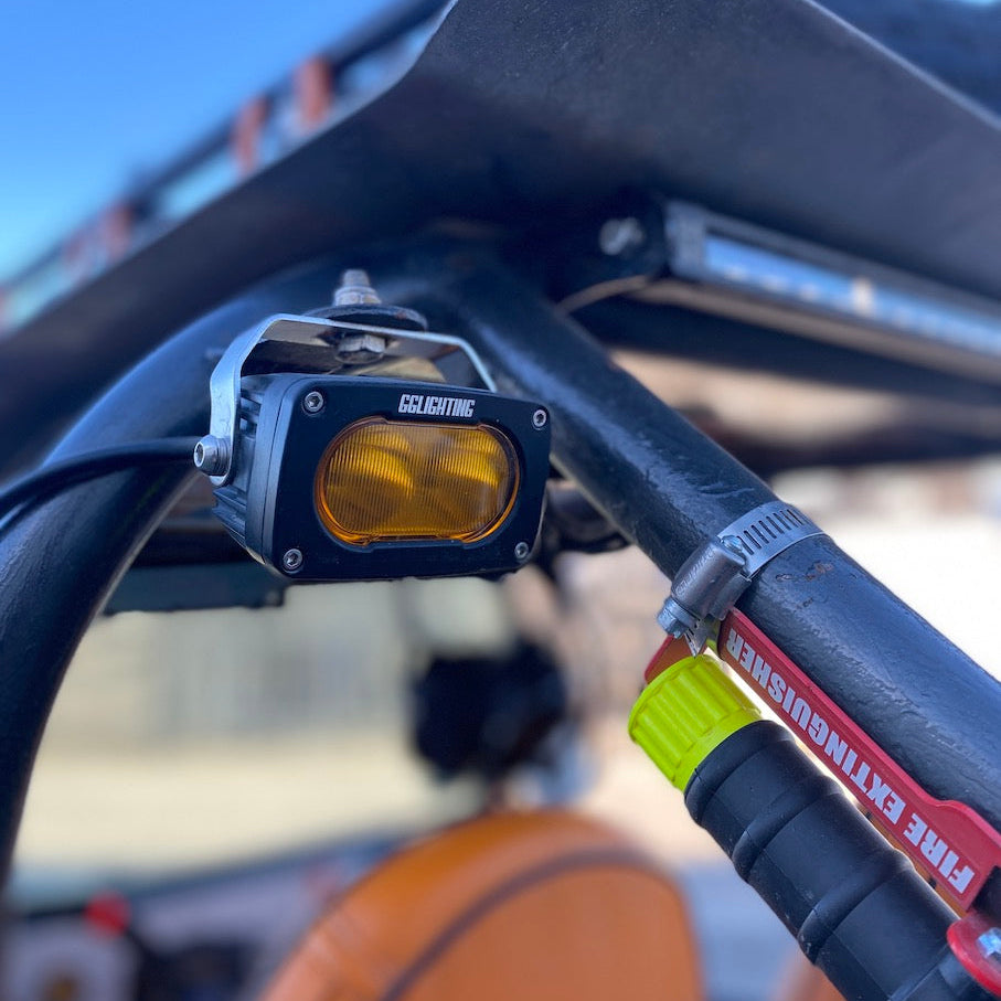 GP10 Flood Offroad LED Light Pod Amber GGLighting