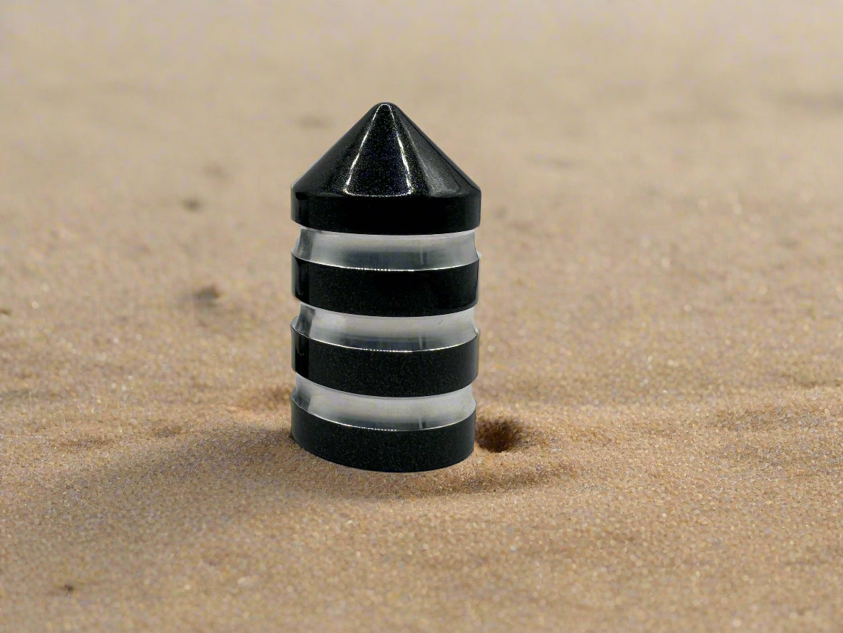Marshin Whips Billet Magnetic Base Caps | Protective Dust Covers | Pair