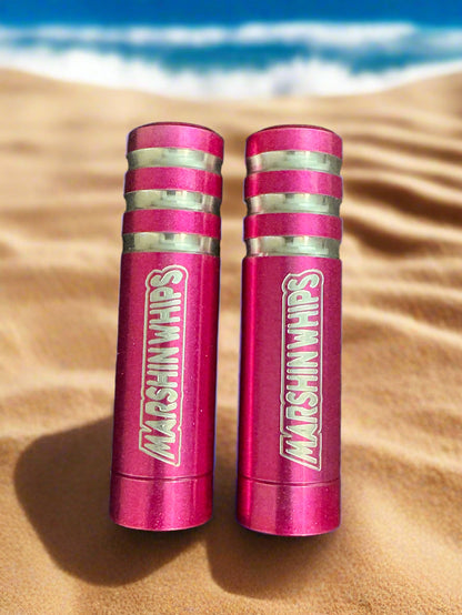 Game Changer LED Whip Set with Malibu Barbie Pink Bases Marshin Whips